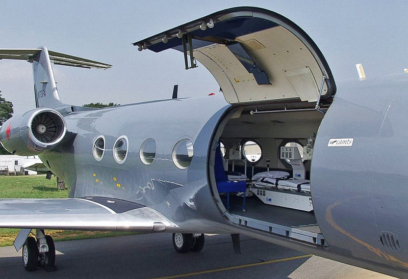Illustration for article titled This Amazing Jet Will Transport Ebola Victims From Africa To The U.S.
